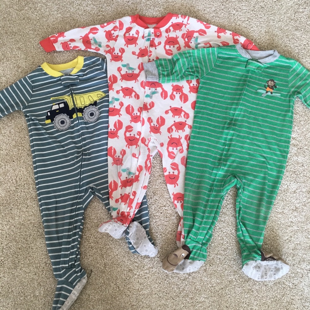 Carter’s Footie Pajamas 12 Months